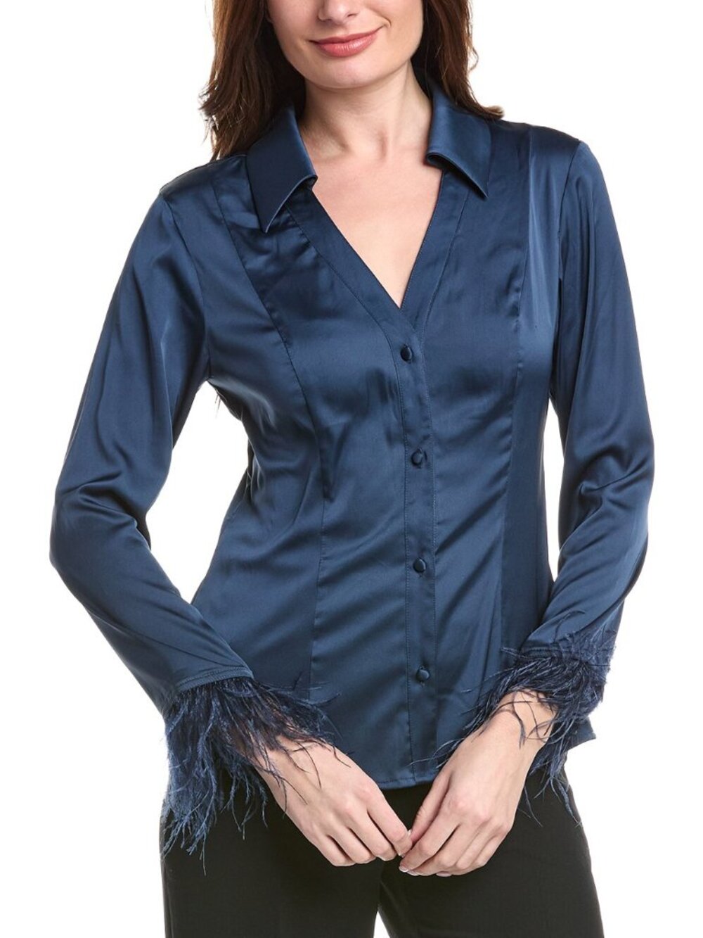 Hutch Suzie Top – Navy, Size Medium, NWT